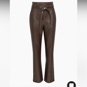 Aritzia leather pants